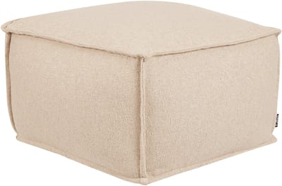 SHERALI - Poef - Beige - Katoen