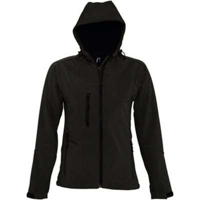 Technische jassen Sols REPLAY WOMEN'S STYLE - SOFTSHELL JAS VOOR DAMES MET CAPUCHON