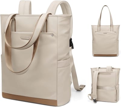Convertible Rugzak - Draagtas Laptop Tas - Werk en Reizen - Waterdicht Ontwerp - 16 Inch Laptop - Blauw