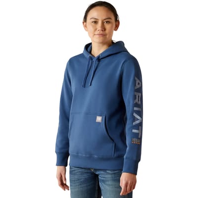 Dames Hoodie Ariat Rebar Graphic