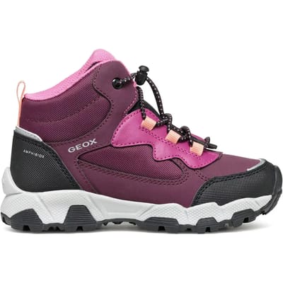 GEOX MAGNETAR ABX TIENERS Sneakers - BORDEAUX - Maat 34
