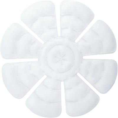 Helm Koel Inzetstuk - Hoofdkoeler - Hitte Verlichten - Snel Bevriezend - 22 cm - Wit