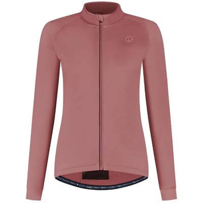 Rogelli Essential II Dames Lange Mouw Fietsshirt - Lange Rits - Roze