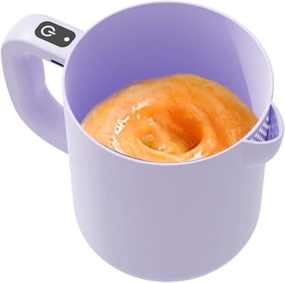 Elektrische Eierklopper - Garde Mixer - Bakken en Mixen - Zelfreinigende Functie - 1 Liter Capaciteit - Paars