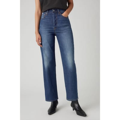 Levi's Ribcage Straight Ankle Jeans Taglia: W25L31 | Jeans straight fit Outlet | Donna