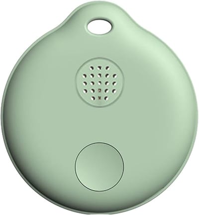 Draadloze Tracker - Zoekapparaatje Telefoon - Spullen Terugvinden - Tweedelige Zoekfunctie - 7 x 7 x 3 cm - Groen