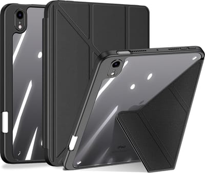 Dux Ducis - Hoes geschikt voor Samsung Galaxy Tab S10 Plus (2024) - Magneet sluiting - Auto Sleep/Wake functie - Met Pencil houder - Zwart