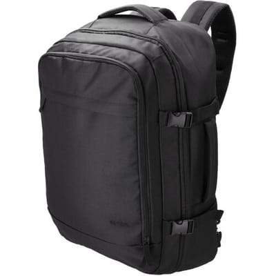 Esmara Rugzak - 40 Liter - Zwart - 17x35x53.5 cm - Sterke Compressieriemen aan de binnen- en buitenkant - Praktische Reistas