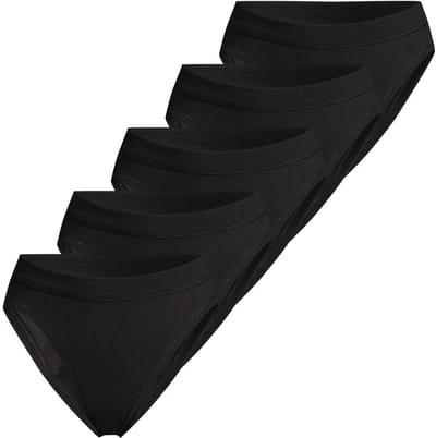 ESGE Dames slip / onderbroek 5 pack Basic - à fines côtes