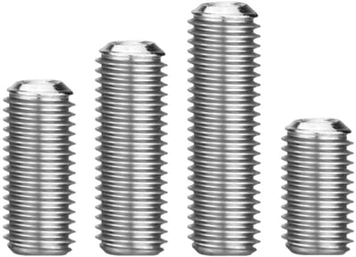 20 stuks roestvrijstalen schroefdraadschroeven M8 x 8 mm - Platte kopschroeven met zeskantkop, ideaal voor constructie en bevestiging