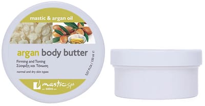 Masticspa Argan Body Butter – Intensief Hydraterende Lichaamsboter met Arganolie – Voor Droge & Gevoelige Huid