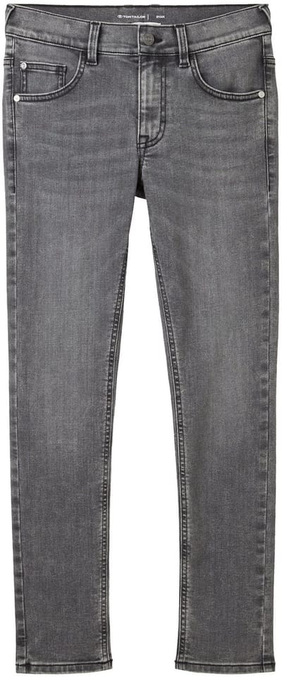 Tom Tailor - RYAN SKINNY-jeans - Maat 140 - grey denim