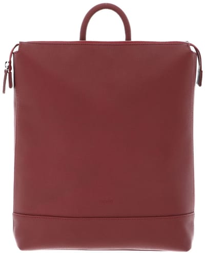 PICARD Leren rugzak Luis Backpack Rot donkerrood