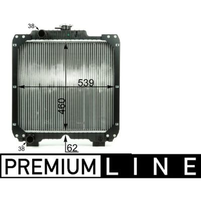 Radiator, motorkoeling MAHLE CR 1926 000P
