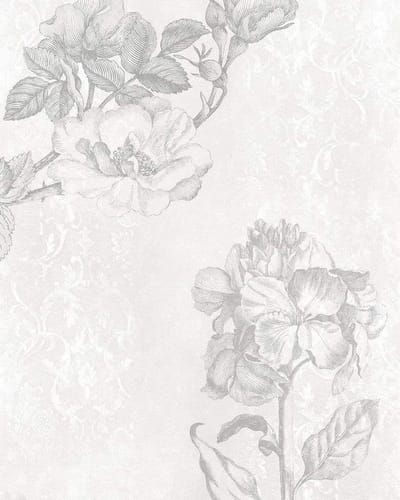 Fotobehang - Baroque Grey 200x250cm - Vliesbehang