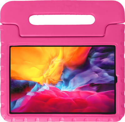 Hoesje - Geschikt voor Apple iPad Pro (2024/2025) - 11 inch - Kinderhoes Shockproof Bumper - Kidsproof Case - Tablet Hoes - Kinder Hoes Cover - Roze