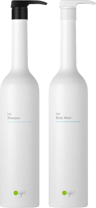 O’right Ice Duo Shampoo & Douchege- Extra voordelig - 2x 1L- natuurlijk