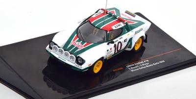 Lancia Stratos #10 Winner Rally Monte Carlo 1976 "Alitalia" Munari/Maiga 1-43 Ixo Models