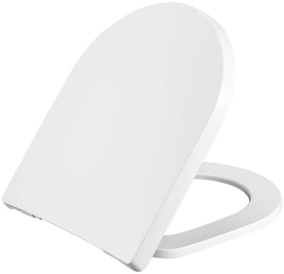 Pressalit Comfort D2 closetzitting - 50x40x36.8cm - softclose & quickrelease - scharniermodel DK3 - polygiene - wit