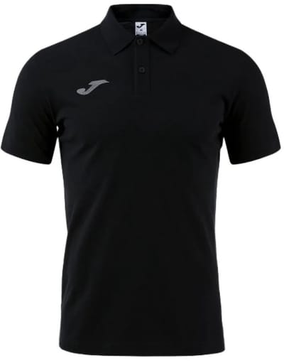 Joma Bali Iii Korte Mouw Poloshirt Zwart XL Man