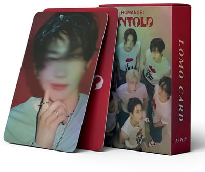 Dailygoods- Fotokaarten 55 Stuks - Gift Card - Merch Card - Fotoalbums - Romance: Untold - Hoge Kwaliteit - Merchandise