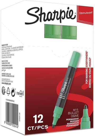 Sharpie permanent marker   -  M15   -  groen