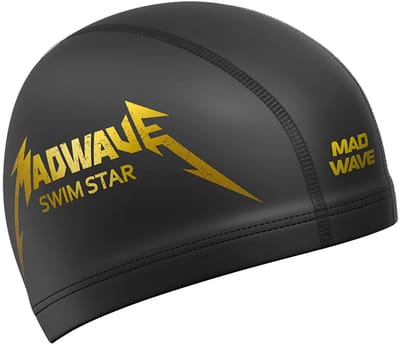 Madwave Swimstar Zwembadmuts Zwart