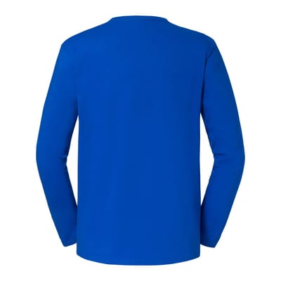 Fruit of the Loom Unisex volwassen T-shirt met lange mouwen Iconic 195 (Koningsblauw)