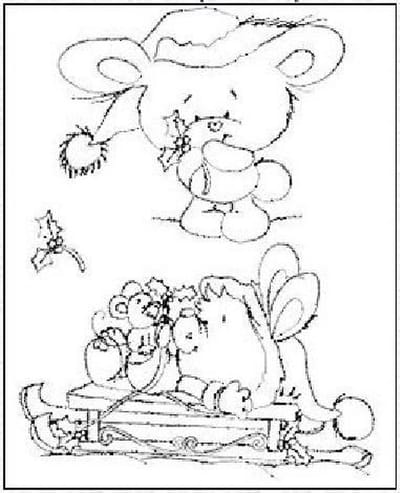 Marianne Design - Clearstamp - Beary Sweet - Christmas - SFUN0008