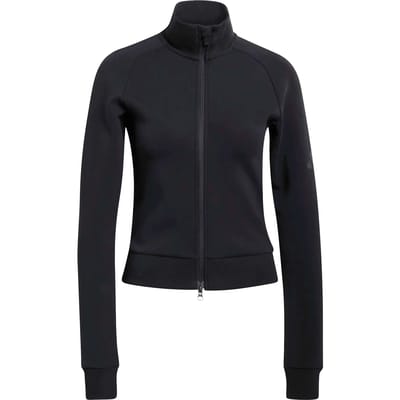 Adidas Sportswear Soft Lux Slim-Fit Sportjack - Dames - Zwart
