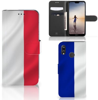 Huawei P20 Lite Bookstyle Case Frankrijk