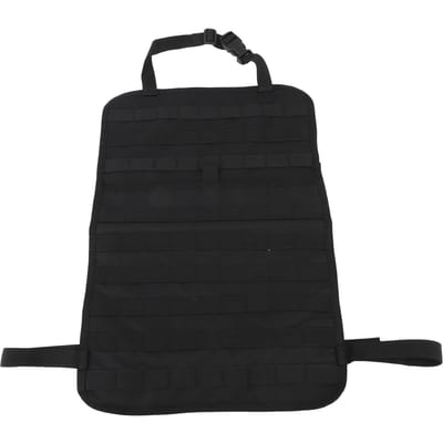 Achterbank Organizer Nylon Grote Capaciteit Multifunctioneel Hangend Kinderauto Kickmat voor Auto's Kantoren zwart