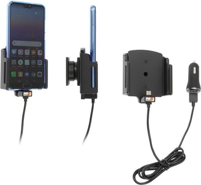 Brodit houder geschikt voor Universele houder USB-C met 12V USB plug 70-83mm / 2-10 mm