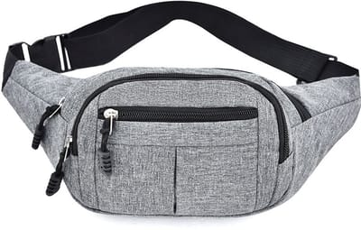 VHV - Borsttas - Heuptas - Crossbody tas - Sport heuptas - Outdoor borsttas - Lichtgewicht buideltas - Ademende sporttas - Schuine schoudertas - Voor hardlopen - Voor reizen - Voor heren