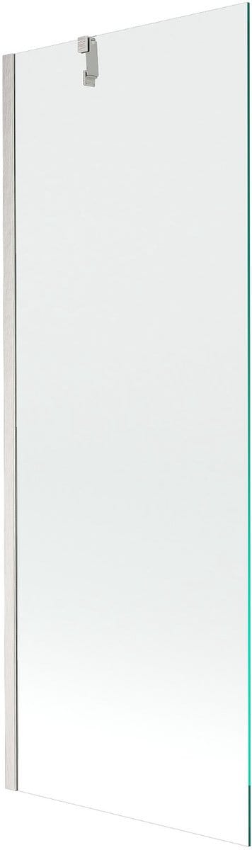 Mexen Next douchewand 1-delig 70 x 150 , transparant, geborsteld nikkel - 895-070-000-00-00-97
