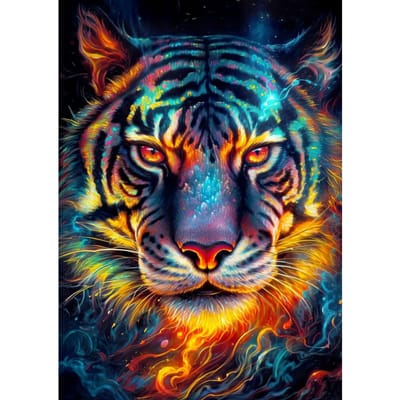 Enjoy Puzzle legpuzzel tijger 1000 stukjes - kleurrijk puzzelplezier.