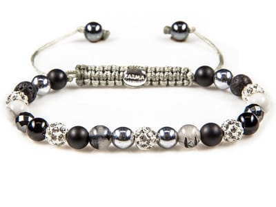 Karma Armband Spiral Pachanga White Crystal