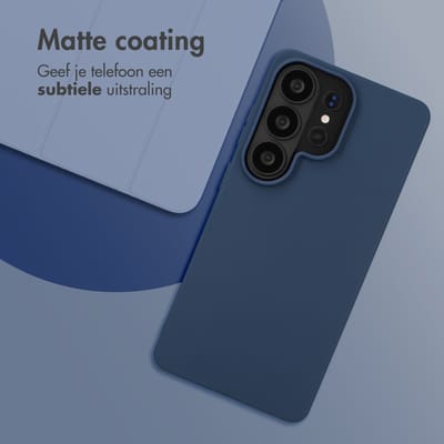 imoshion Hoesje - Geschikt voor Samsung Galaxy S26 Ultra - Color Backcover - Donkerblauw