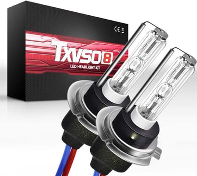 Set van 2 Keramische H7 Xenon Vervangingslampen 6000K Wit