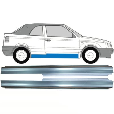 Reparatie dorpel voor Volkswagen Golf 3 1991-1998 / Links + Rechts / CABRIO