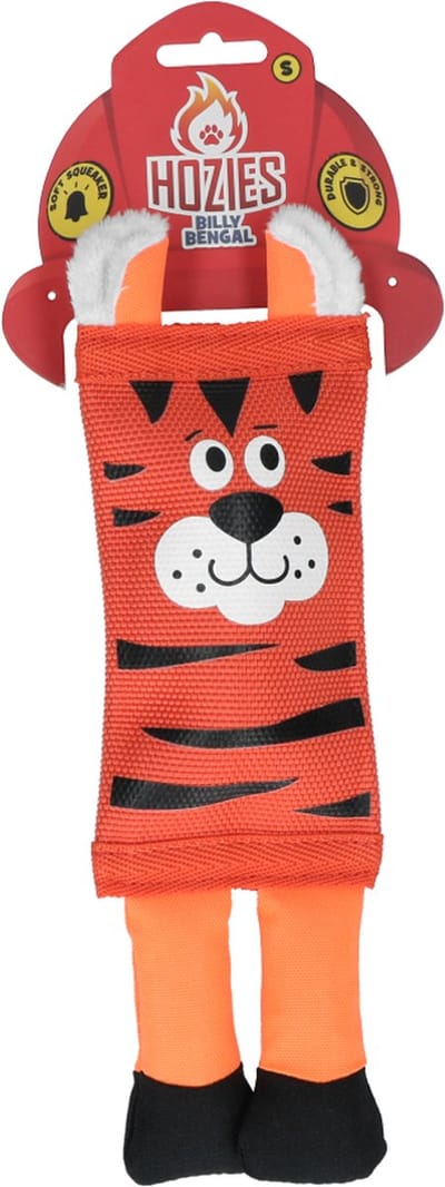 Hozies Billy Bengal small - extra stevig hondenspeeltje van brandweerslang - sterke hondenknuffel voor de puppy – hondenspeelgoed touw