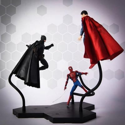 Figuur Standaard - Poppen Houder - Verzamelingen Tonen - Dynamische Actie - 1/6 1/9 1/12 Schaal - A