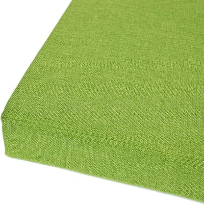 Bankkussen - Zitkussen Tuinbank - Comfortabel Zitten - Hoge Dichtheid Schuim - 200 x 50 cm - Groen