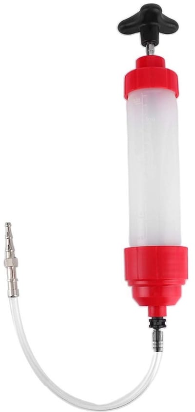 Dailygoods - Dailygoody - Vulpomp en Extractiepomp - Handgereedschap voor Vloeistofvervanging - 350ml - Auto Accessoires - Vloeistofpomp - Ideaal voor Onderho