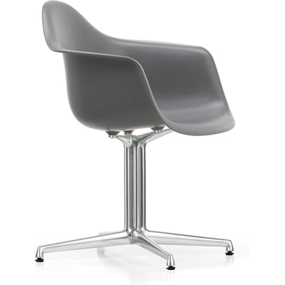 Vitra Eames Plastic Fauteuil DAL - granietgrijs RE