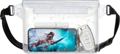 Bovista Waterdichte Telefoonhoesjes - Waterdicht Telefoonzakje - Waterproof Festival Opbergtasje - Documententasje - Waterbestendig - Transparant