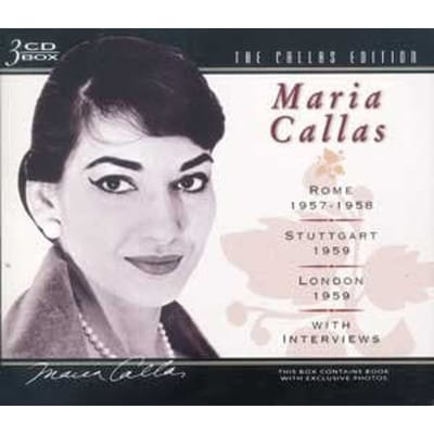 CD MARIA CALLAS - Callas Editie Vol.3 België Wereldmuziek Gebruikt