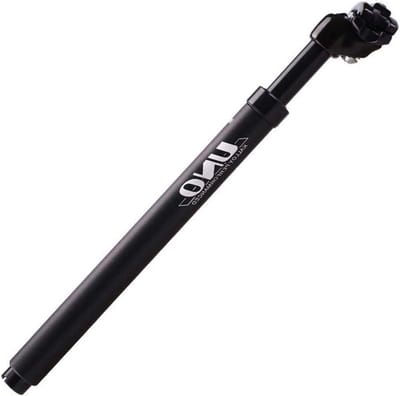 Fietspaal Schokdemper - Zadelpen Mountainbike - Comfortabel Fietsen - Lichtgewicht Metaal - 30.4 mm - Zwart