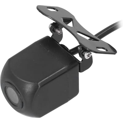 Caméra de recul WiFi HD 720p Caméra de stationnement Étanche IP67 Vision nocturne Universelle pour la sécurité de conduite CC 12V‑18V black