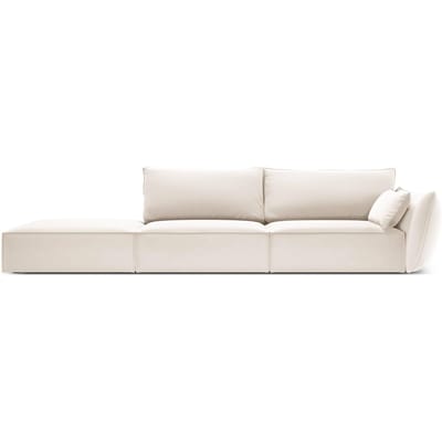 4-zitsbank Vanda links velvet | Mazzini Sofas